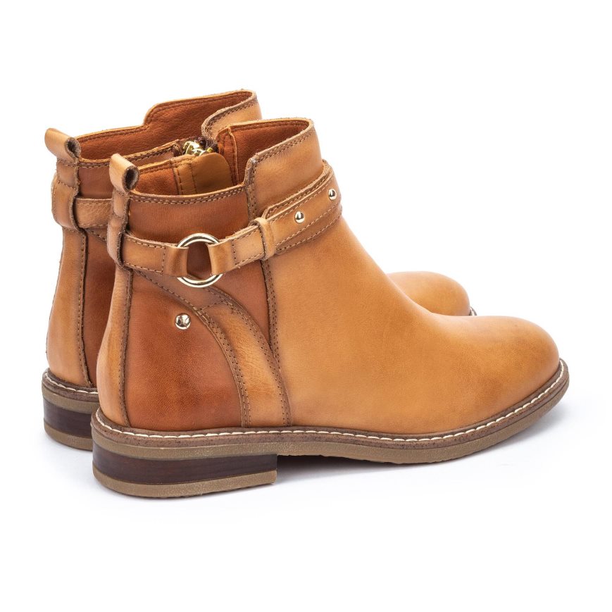 Women's Pikolinos ALDAYA Ankle Boots Brown | NZ BA1859Q